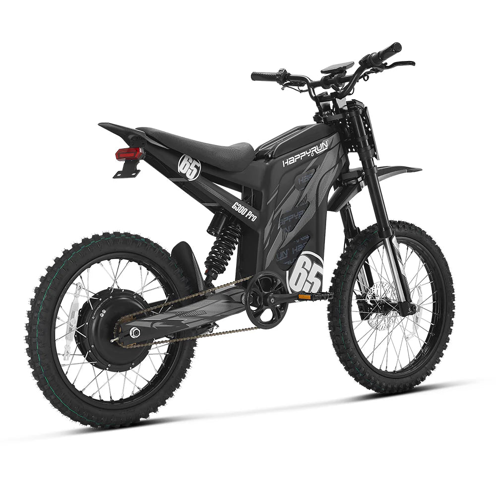 HappyRun 6500W Electric Dirt Bike G300 Pro 2025 New