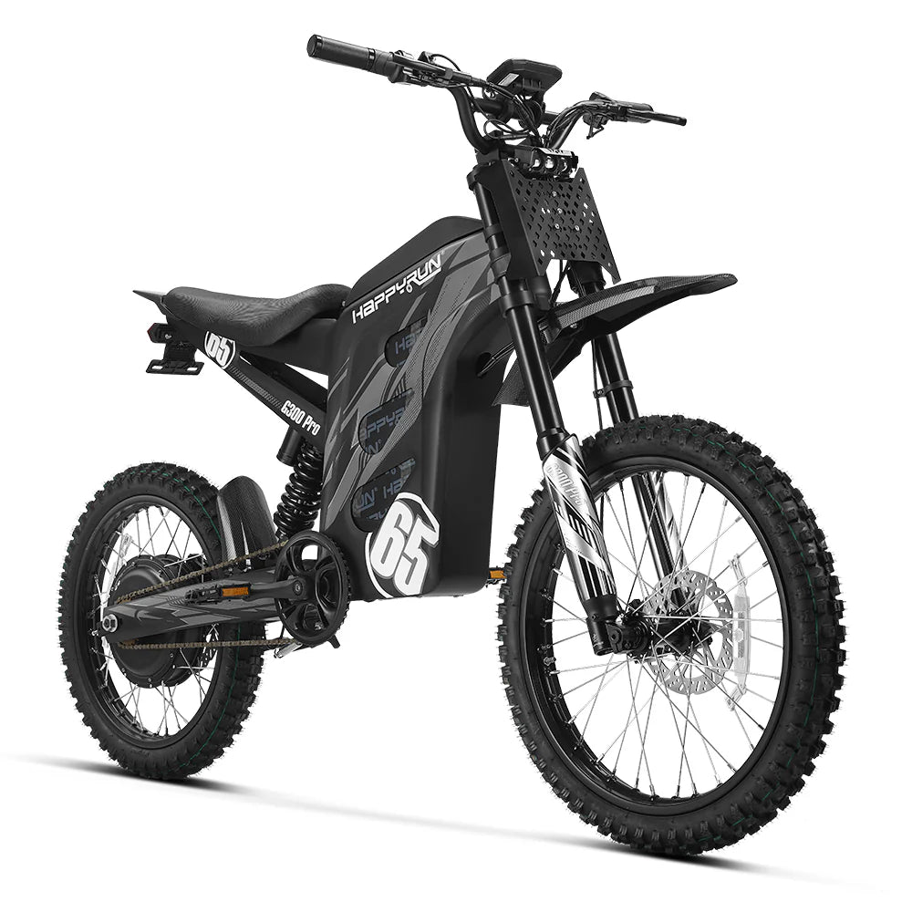 HappyRun 6500W Electric Dirt Bike G300 Pro 2025 New