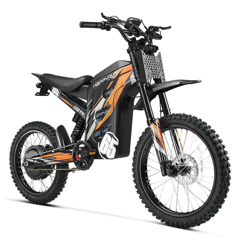 HappyRun 6500W Electric Dirt Bike G300 Pro 2025 New