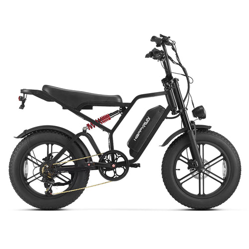 Happyrun Tank G60 1500W Electric Dirt Bike Fat Tire All Terrain